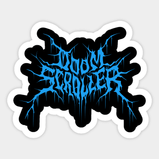 Doomscroller Sticker